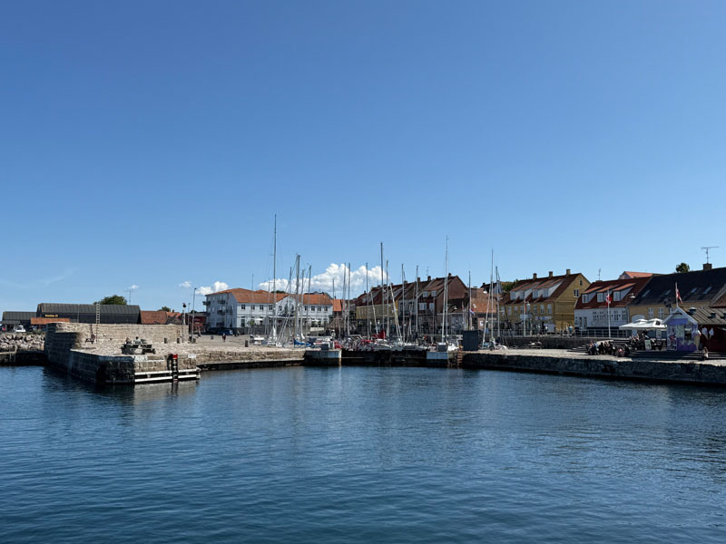 Hafen von Allinge-Sandvig auf Bornholm