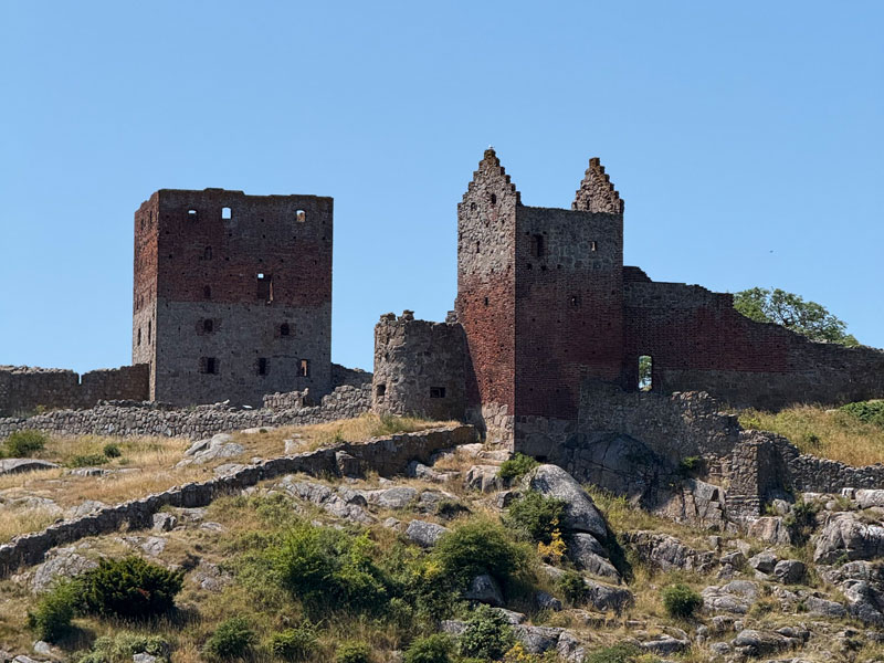 Ruinen des Schlosses Hammershus